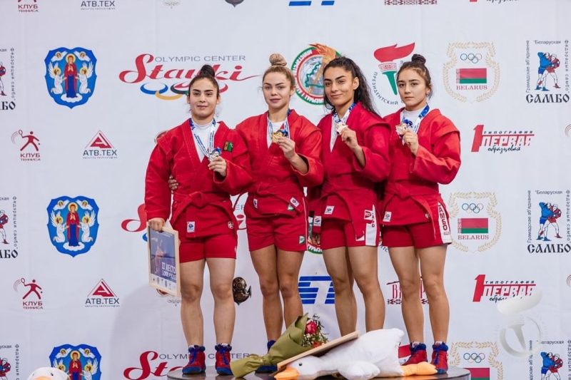 Костюковчанка Анфиса Копаева завоевала золото на международном турнире по самбо