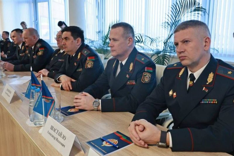 В Минске состоялась встреча Министра внутренних дел с высшим офицерским составом