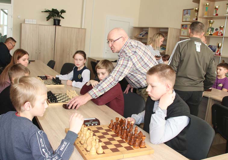 Команда юных шахматистов Костюковичского ЦДТ стала победителем районного турнира среди школьников