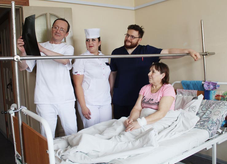 В Костюковичской центральной районной больнице возобновились операции по эндопротезированию тазобедренного сустава