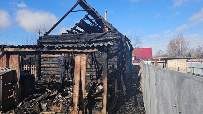 ЧП: в Костюковичах горел жилой дом