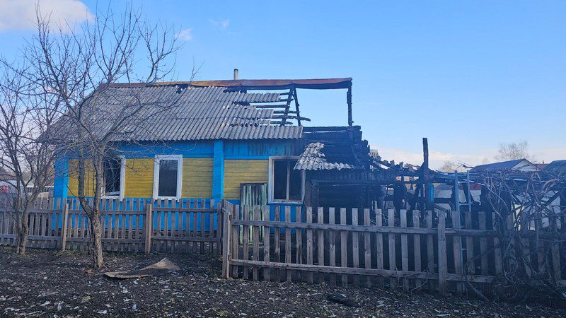 ЧП: в Костюковичах горел жилой дом