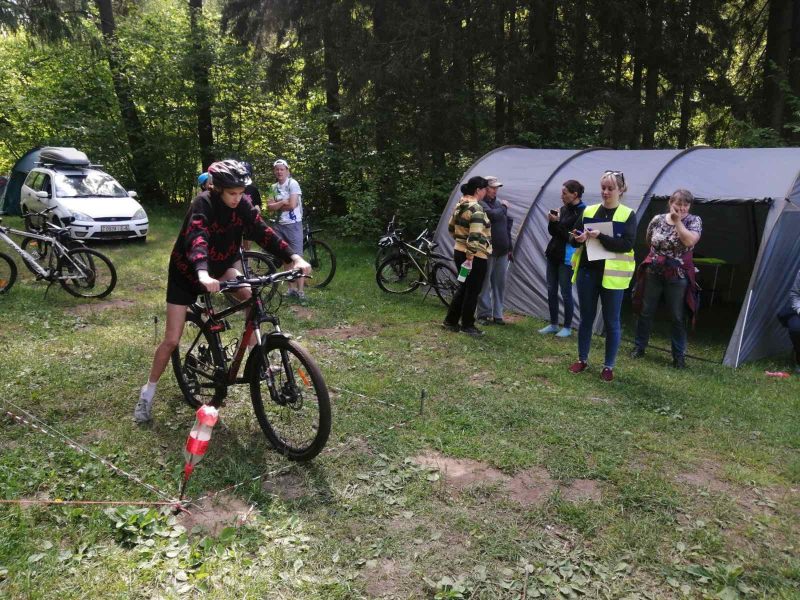 Команда юных туристов Костюковичского района заняла 2-е место на областном турслете