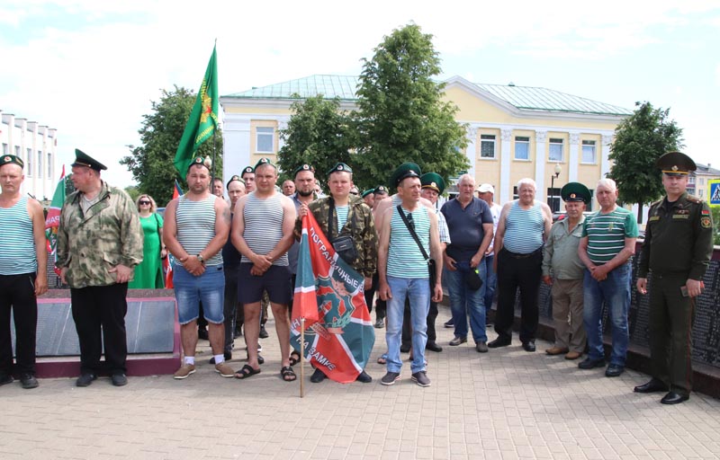 Торжественый митинг в честь Дня пограничника прошел в Костюковичах