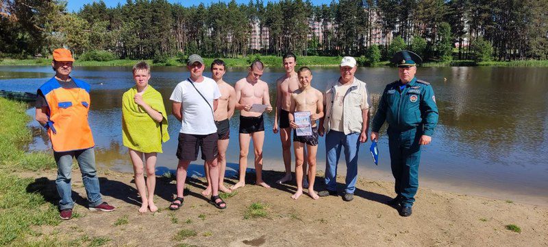 Спасатели Костюковщины проводят профилактические рейды на водоемах