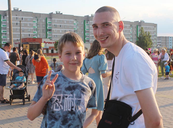 Фотофакт: в Костюковичах отметили День молодежи и студенчества