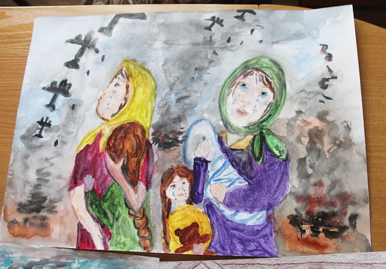 Стали известны итоги конкурса детских рисунков и фотографий «Война и мир глазами детей»