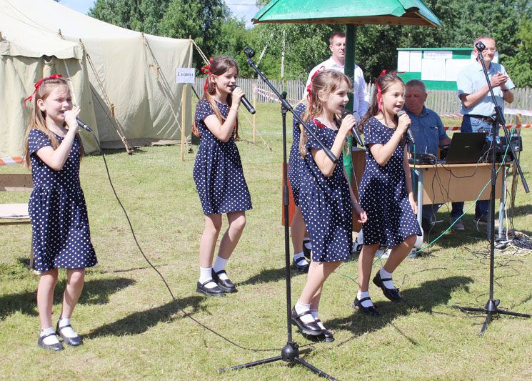 Палаточный лагерь военно-патриотического клуба "Зубр" открылся на базе Белынковичской школы