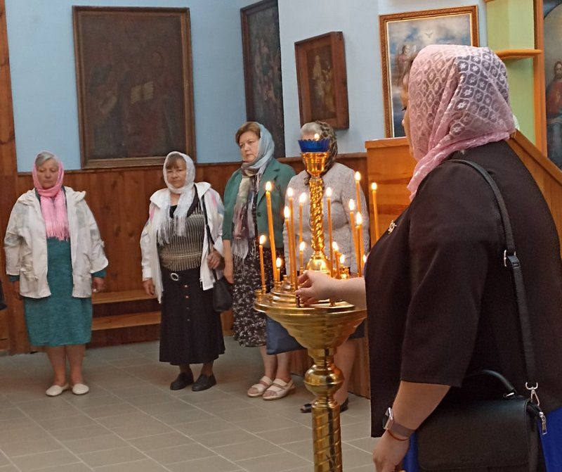 Сегодня, 13 июня, в Свято-Вознесенском храме проходит престольный праздник Вознесение Господне