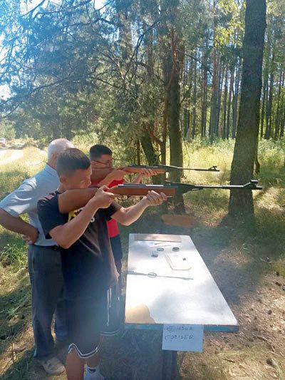 Военно-патриотическая игра "Зарница" прошла в палаточном лагере "Эдельвейс"