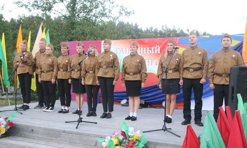 ФОТОФАКТ: как завершился первый день районного турслета