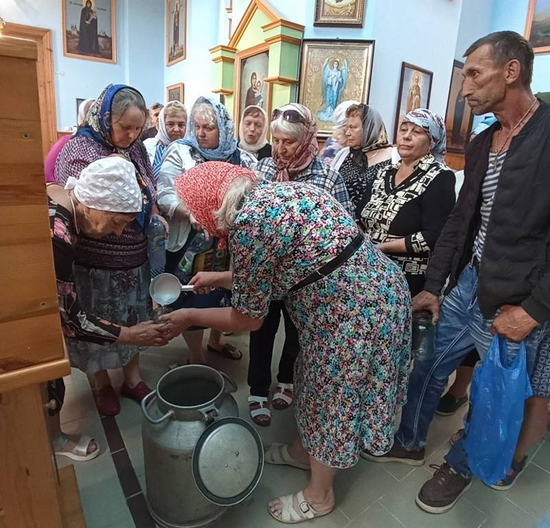 В Свято-Вознесенском храме прошло богослужение в честь пророка Божия Св. Илии