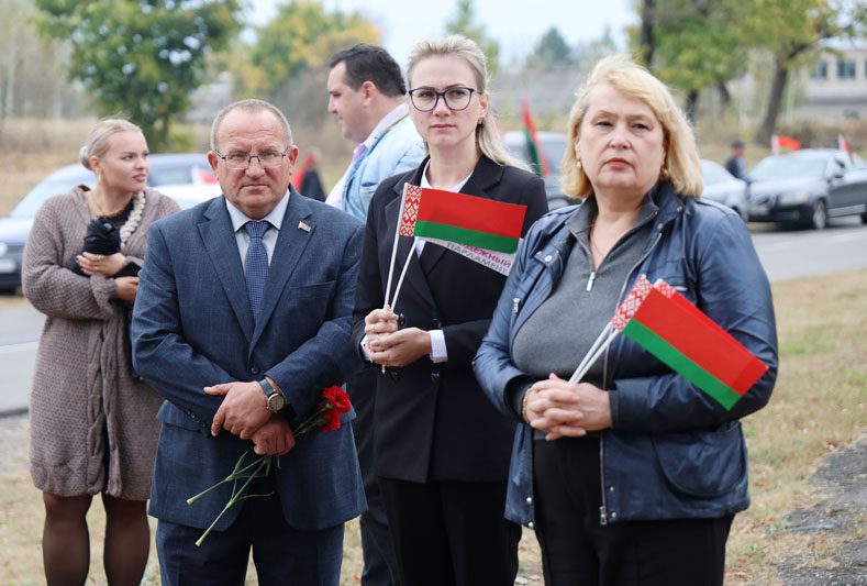 Состоялся автопробег в преддверии Дня освобождения Костюковичского района от немецко-фашистских захватчиков