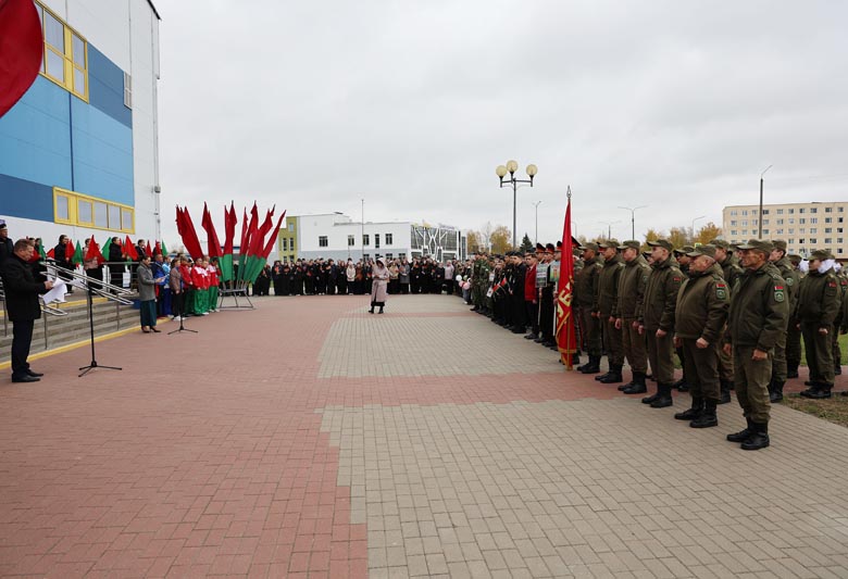 ФОТОФАКТ: В Костюковичах прошли межрайонные соревнования военно-патриотических клубов