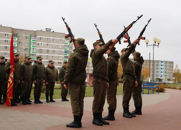 ФОТОФАКТ: В Костюковичах прошли межрайонные соревнования военно-патриотических клубов