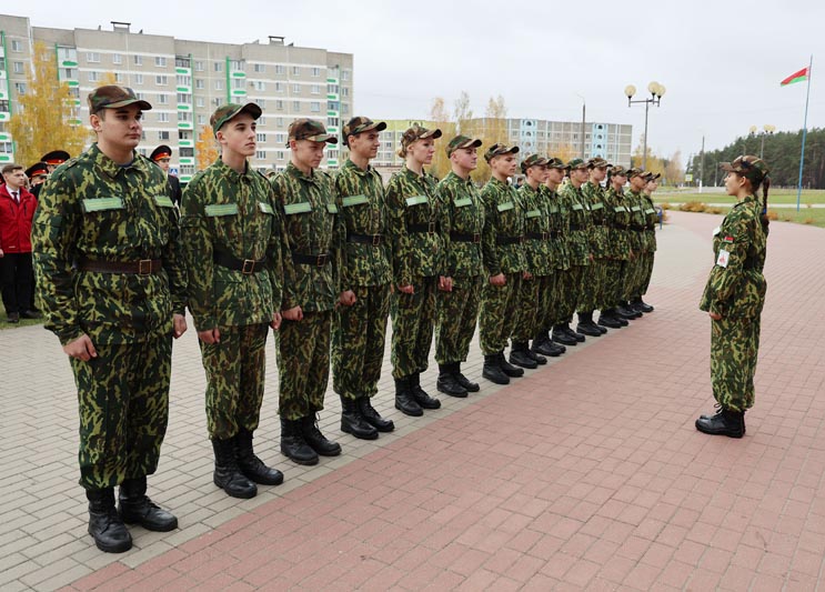 ФОТОФАКТ: В Костюковичах прошли межрайонные соревнования военно-патриотических клубов