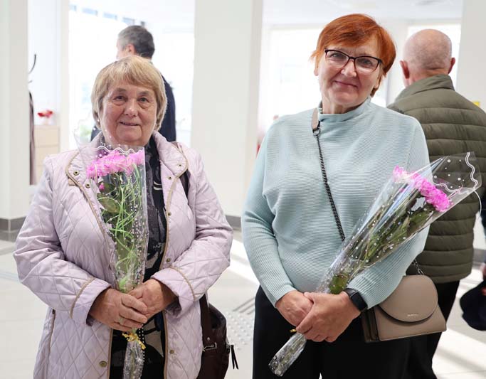 Цветами, песнями и фуршетом встречали ветеранов БЦЗ в районном Центре культуры