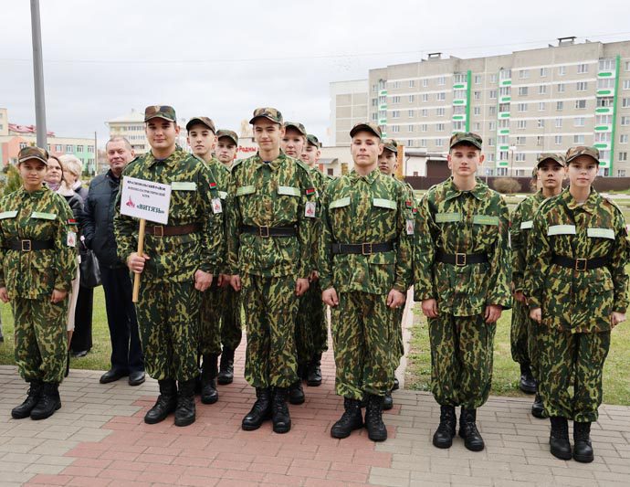 ФОТОФАКТ: В Костюковичах прошли межрайонные соревнования военно-патриотических клубов