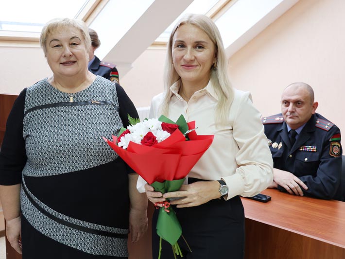 В Костюковичском РОВД в преддверии Дня советской милиции чествовали ветеранов органов внутренних дел и внутренних войск