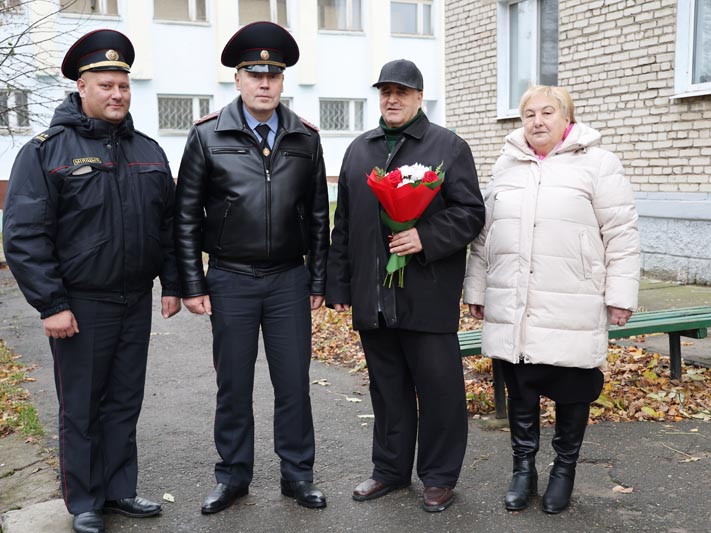 В Костюковичском РОВД в преддверии Дня советской милиции чествовали ветеранов органов внутренних дел и внутренних войск