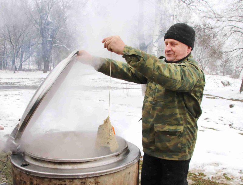 Как в Белой Дуброве праздновали "Гусінае свята"