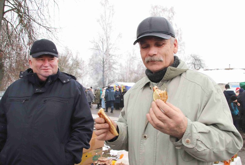 Как в Белой Дуброве праздновали "Гусінае свята"