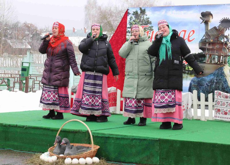 Как в Белой Дуброве праздновали "Гусінае свята"