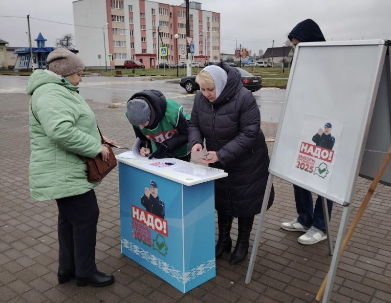 Инициативные группы продолжают сбор подписей в Костюковичах