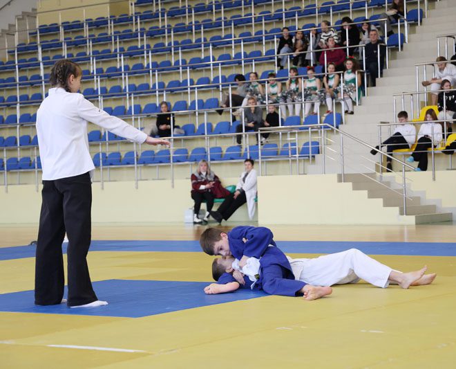 Рождественский турнир по дзюдо собрал в Костюковичах более 30 юных спортсменов