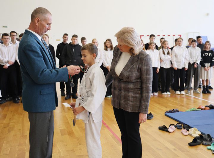 Рождественский турнир по дзюдо собрал в Костюковичах более 30 юных спортсменов