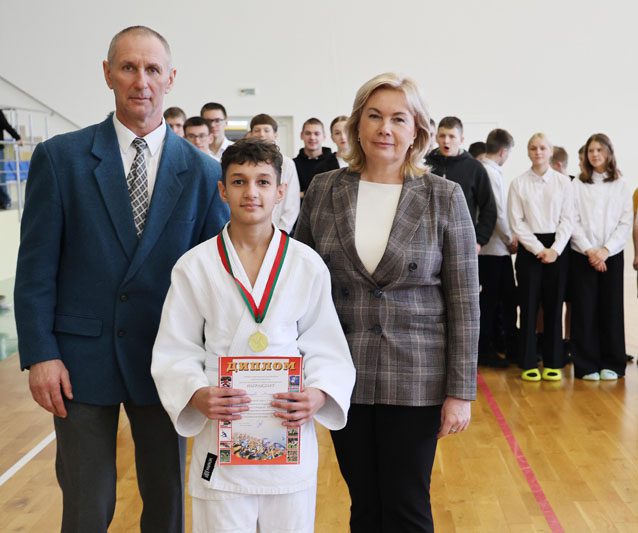 Рождественский турнир по дзюдо собрал в Костюковичах более 30 юных спортсменов