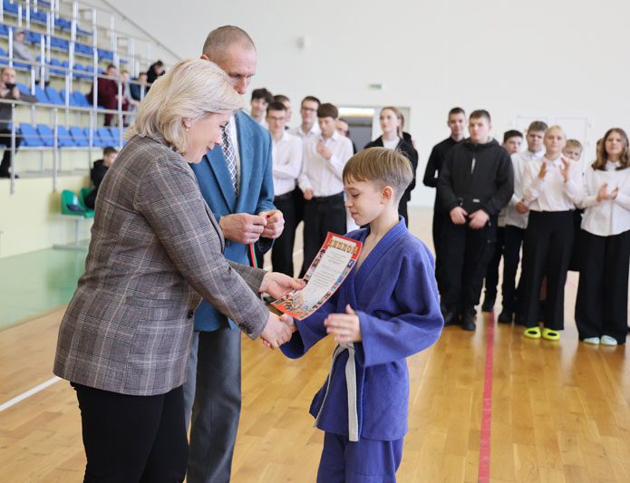 Рождественский турнир по дзюдо собрал в Костюковичах более 30 юных спортсменов