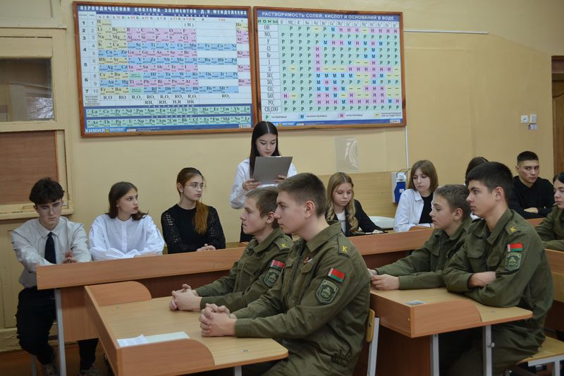 В Международный день памяти жертв преступления геноцида в средней школе №1 прошел тематический классный час