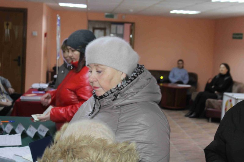 Первый день досрочного голосования прошел на участке №6 Первый день досрочного голосования прошел на участке №6