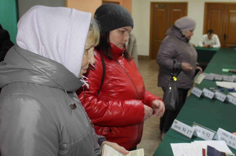 Первый день досрочного голосования прошел на участке №6 Первый день досрочного голосования прошел на участке №6