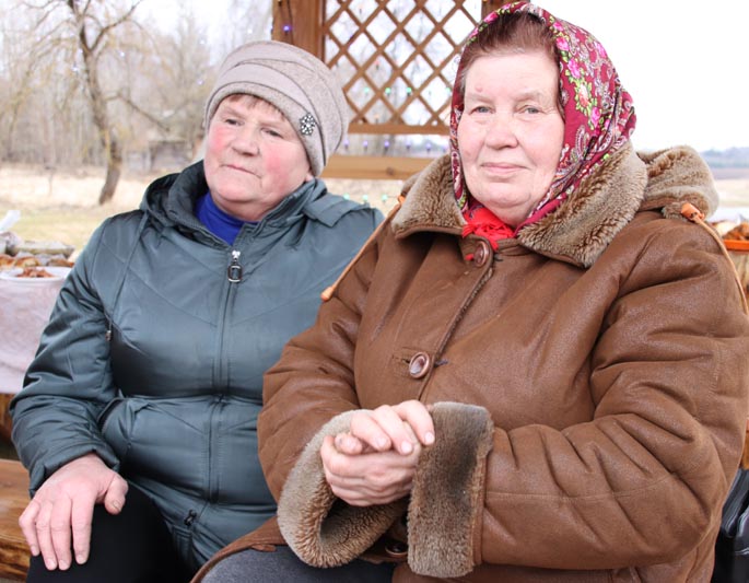 В канун Международного женского дня на «Липовом ручье» местные жители организовали настоящее гулянье