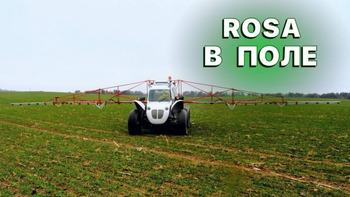 В Костюковичи приехала самоходная ROSA