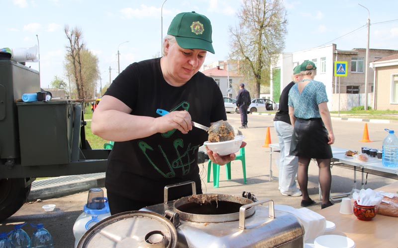 Фотофакт: Новобранцы клуба "Зубр" принесли клятву на верность Родине