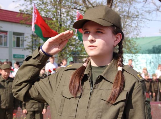 Фотофакт: Новобранцы клуба "Зубр" принесли клятву на верность Родине