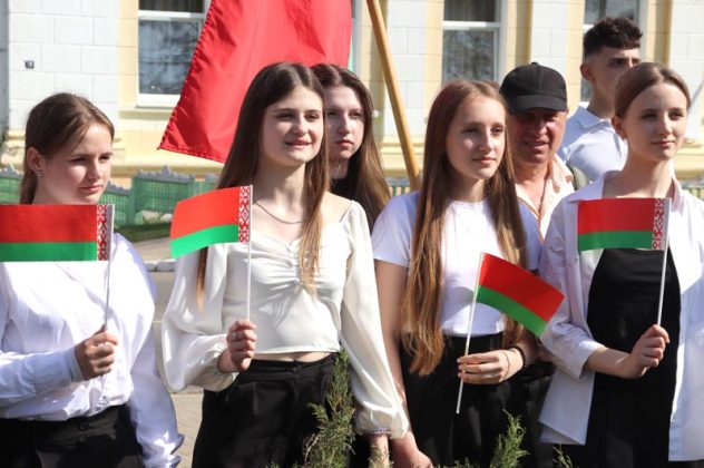 Фотофакт: Новобранцы клуба "Зубр" принесли клятву на верность Родине