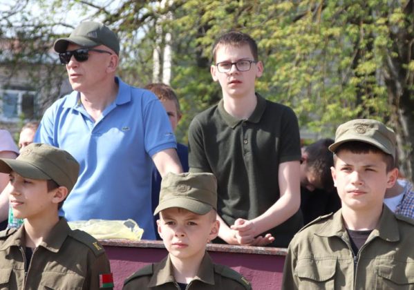 Фотофакт: Новобранцы клуба "Зубр" принесли клятву на верность Родине