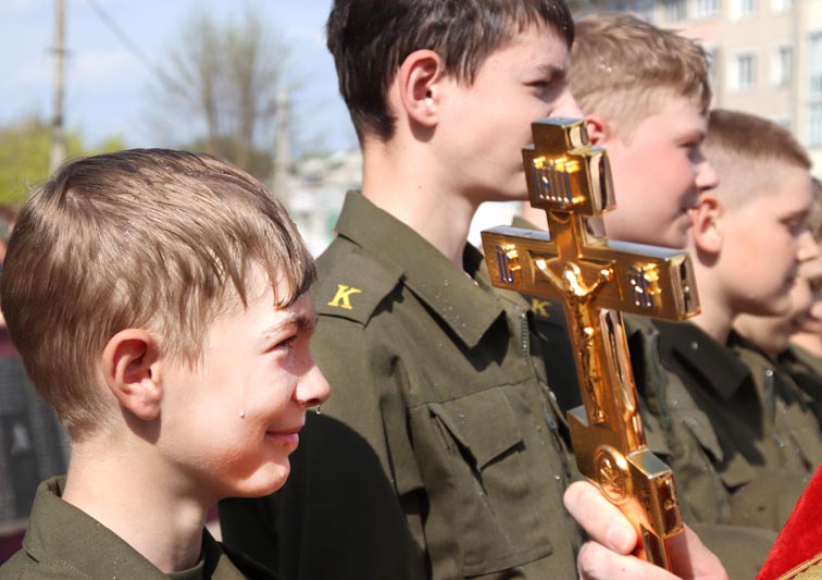 Фотофакт: Новобранцы клуба "Зубр" принесли клятву на верность Родине