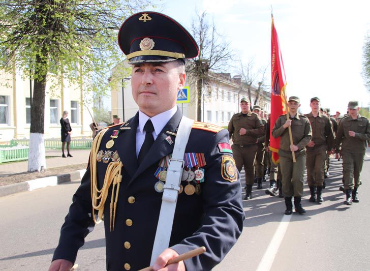 Фотофакт: Новобранцы клуба "Зубр" принесли клятву на верность Родине
