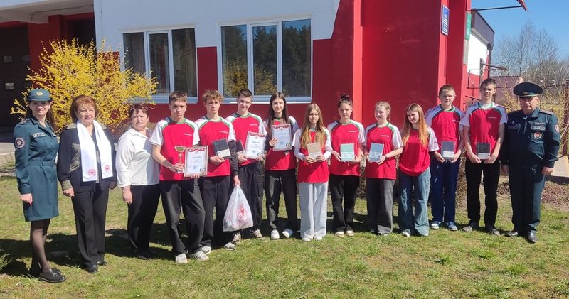 Районный этап слета юных спасателей-пожарных прошел Костюковичах Районный этап слета юных спасателей-пожарных прошел Костюковичах