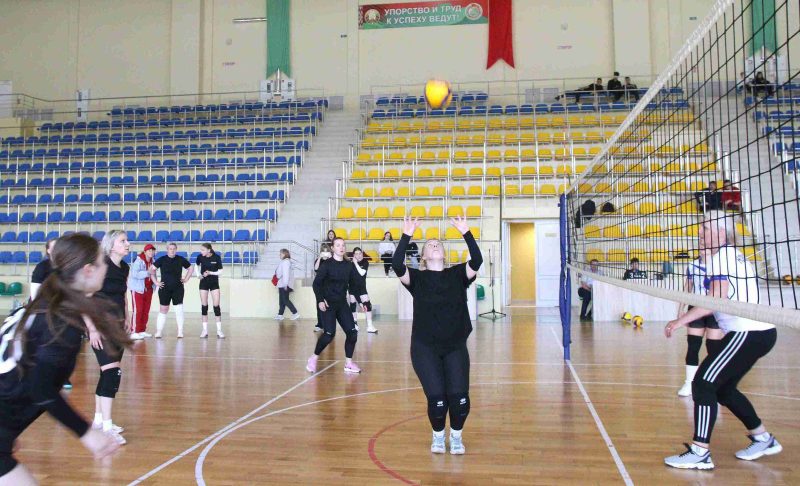 Костюковичские волейболистки стали победителями открытого турнира по волейболу