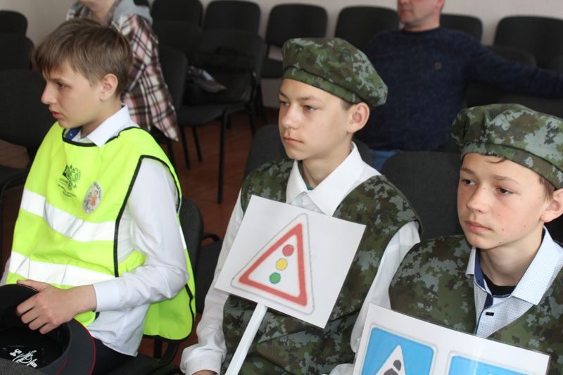 В Костюковичах прошел районный слет-конкурс отрядов ЮИД