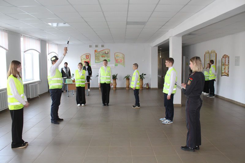 В Костюковичах прошел районный слет-конкурс отрядов ЮИД