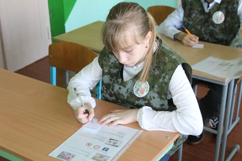 В Костюковичах прошел районный слет-конкурс отрядов ЮИД