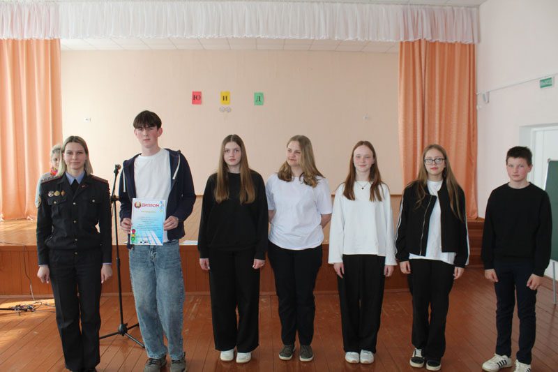 В Костюковичах прошел районный слет-конкурс отрядов ЮИД