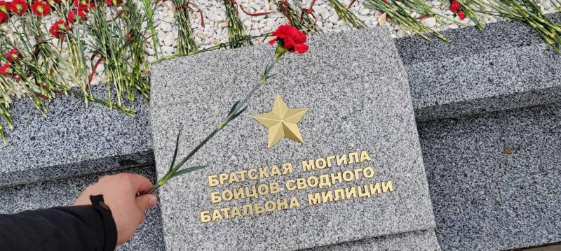 Сотрудники Костюковичского РОВД посетили хоккейный матч в столице Беларуси